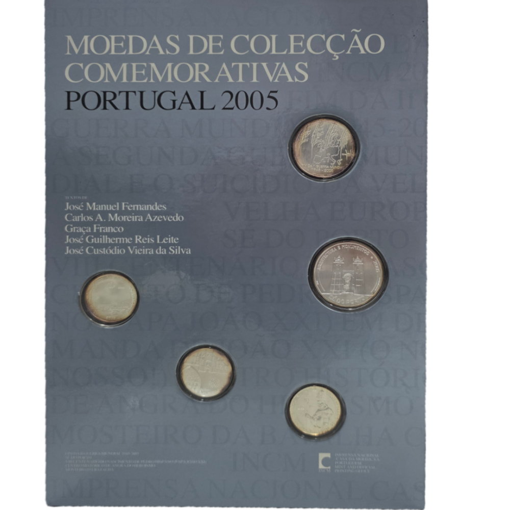 Livro Moedas de Coleção Comemorativas 2005