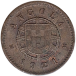 Angola 1 centavo de 1921