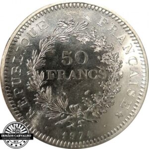 Moeda França 50 Francos 1974
