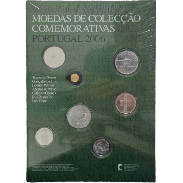Livro Moedas de Coleção Comemorativas 2006
