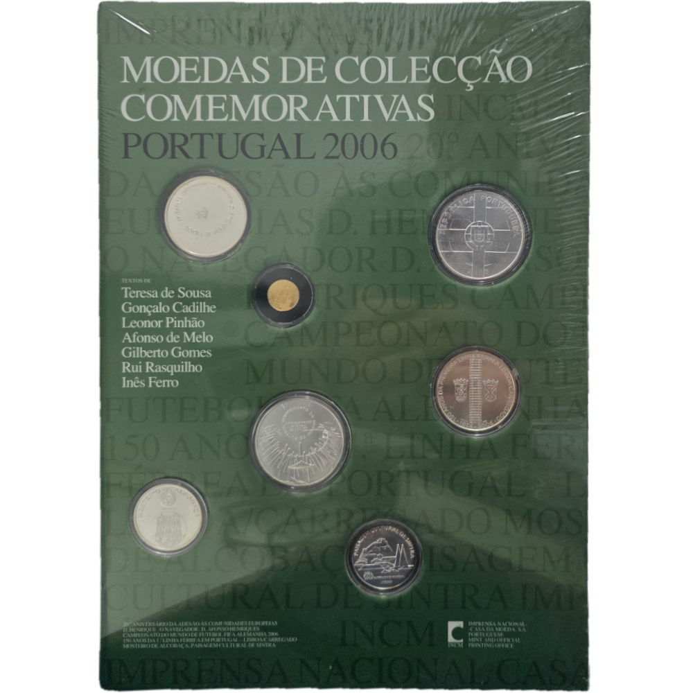 Livro Moedas de Coleção Comemorativas 2006