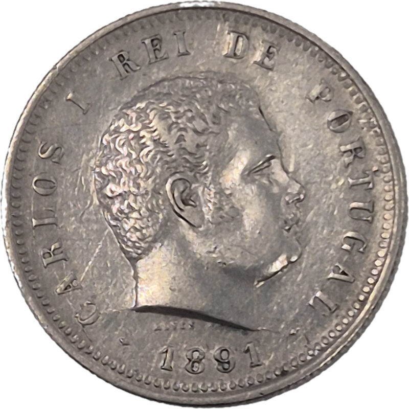 D. Carlos I 200 reis 1891