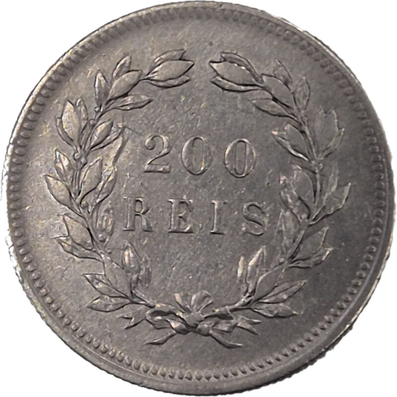D. Carlos I 200 reis 1891