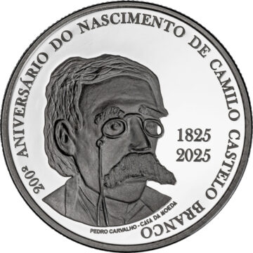5 euros 2025 Camilo Castelo Branco