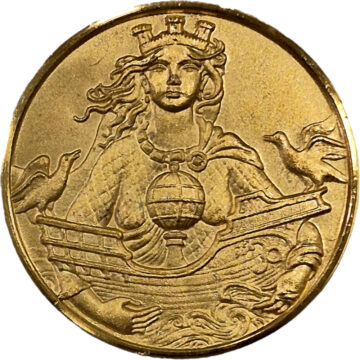 Médaille d'argent Lisbonne Capitale européenne de la culture