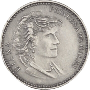 Médaille d'argent de la princesse Diana