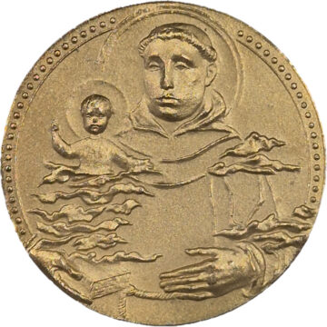 Médaille d'argent de Saint Antoine