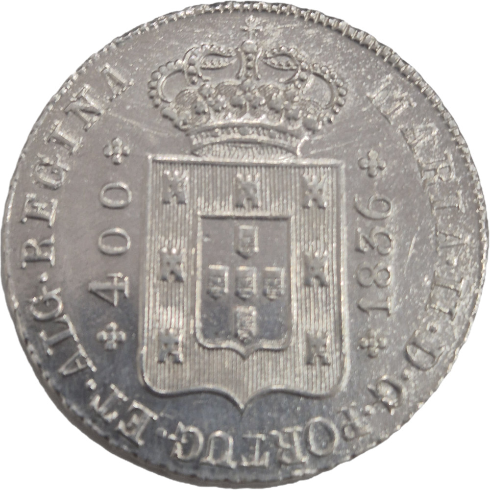 D. Maria II 480 réis 1836