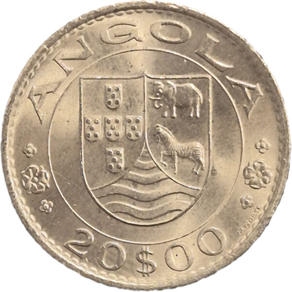 Angola 20 Escudos 1972