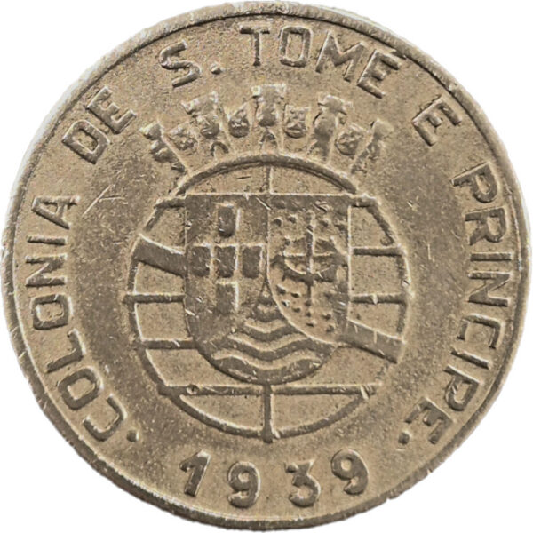 S. Tomé e Príncipe 1 Escudo 1939
