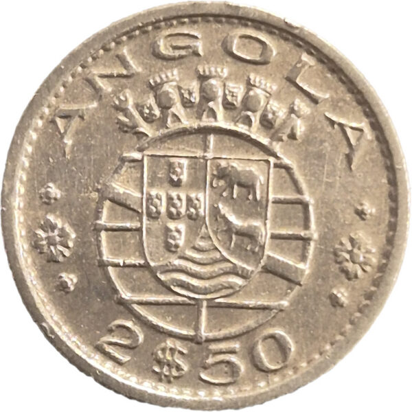 Angola 2$50 1956