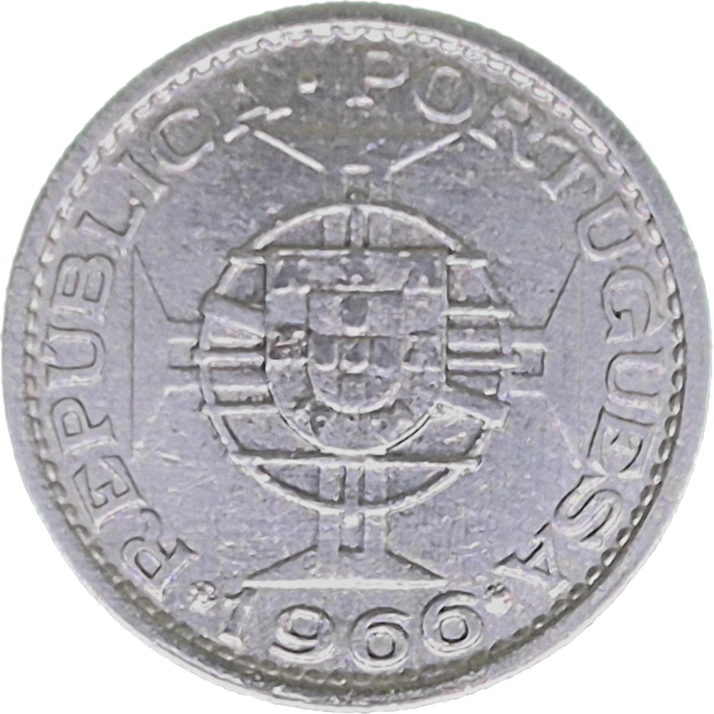 Moçambique 10$00 1966