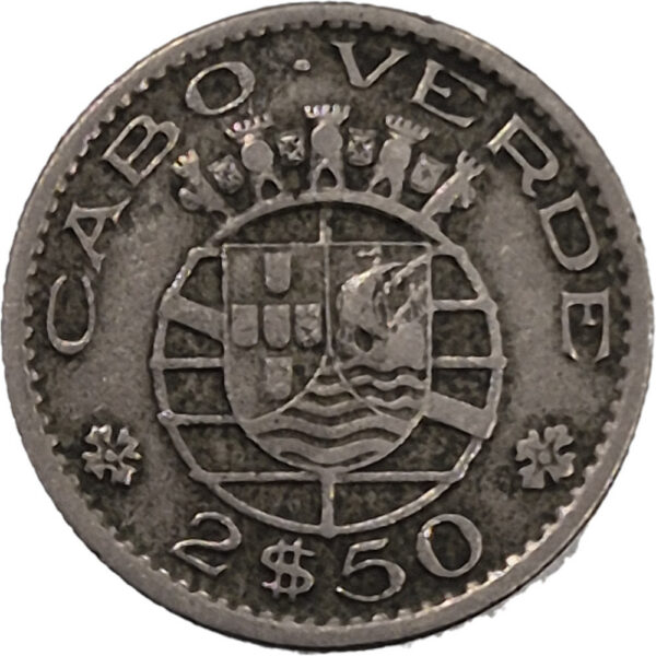 Cabo Verde 2$50 1953