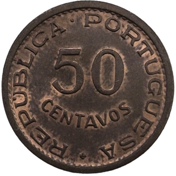 Timor 50 Centavos 1970