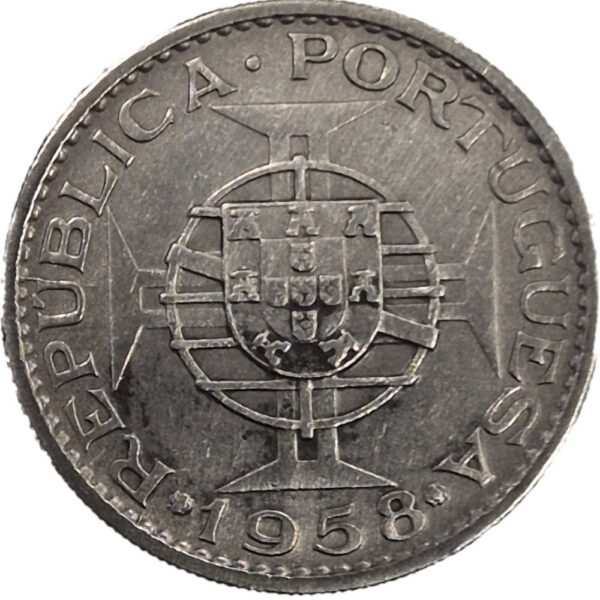 Timor 60 Centavos 1958