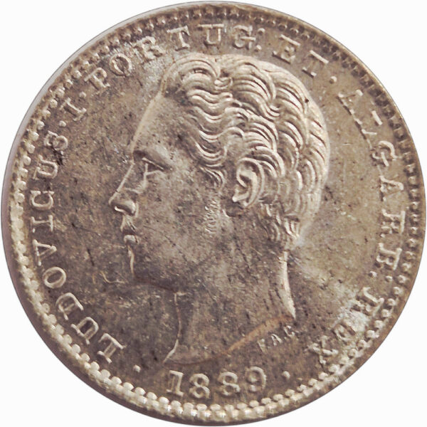 D. Luís I 100 Reis 1889