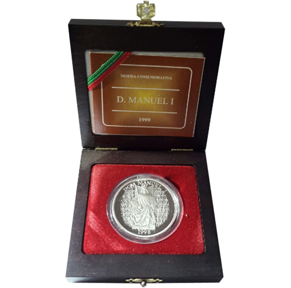 Moeda Proof 1.000$00 D. Manuel I 1998