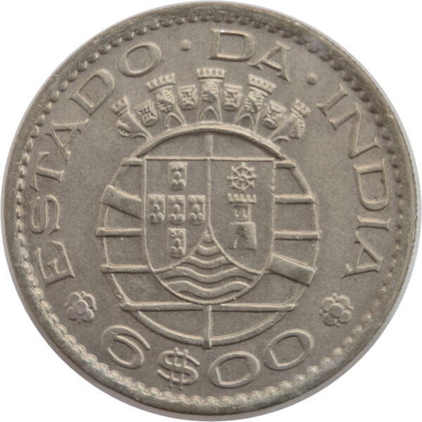 Índia 6 Escudos 1959