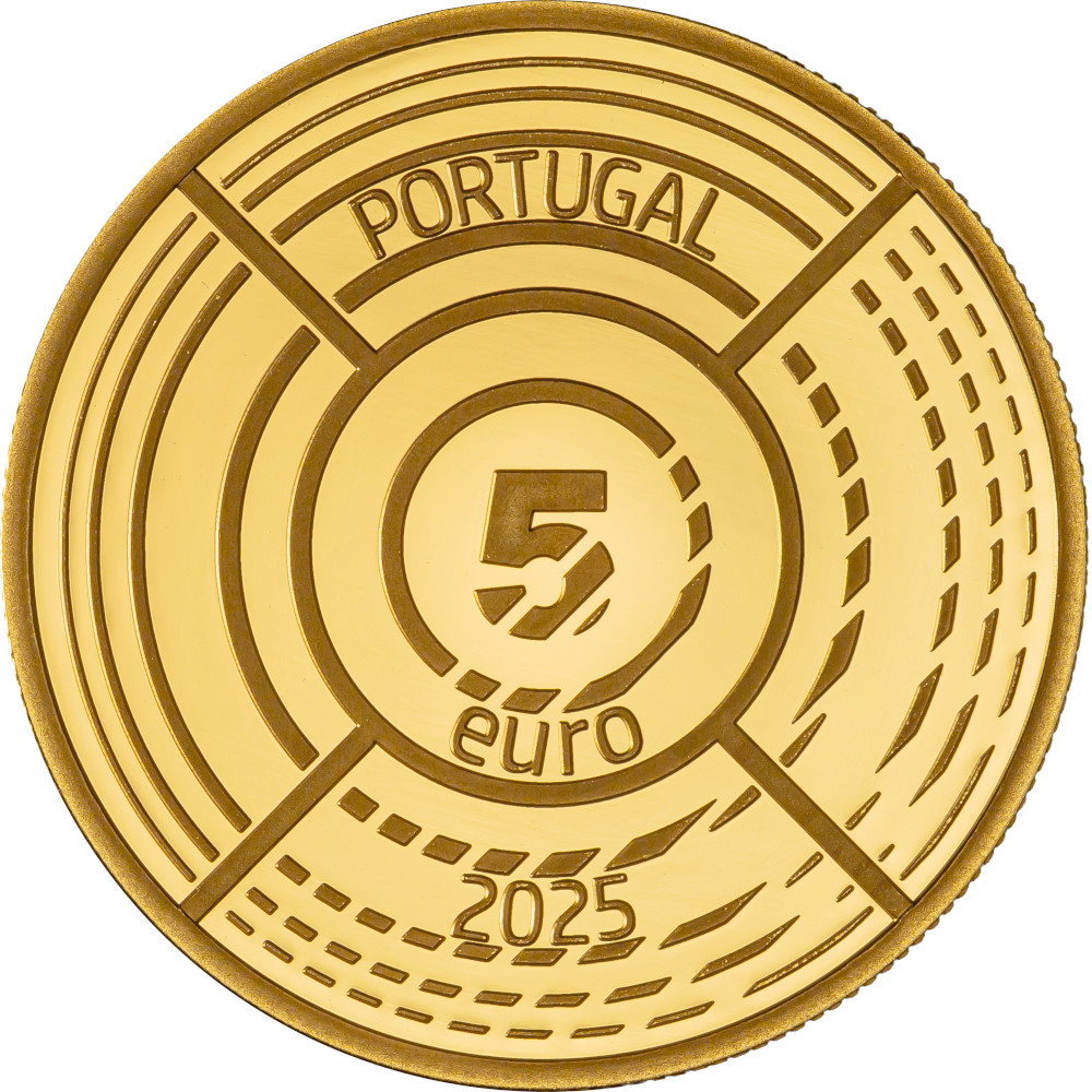 CABO DE SÃO VICENTE 5€ 2025 Ouro Au