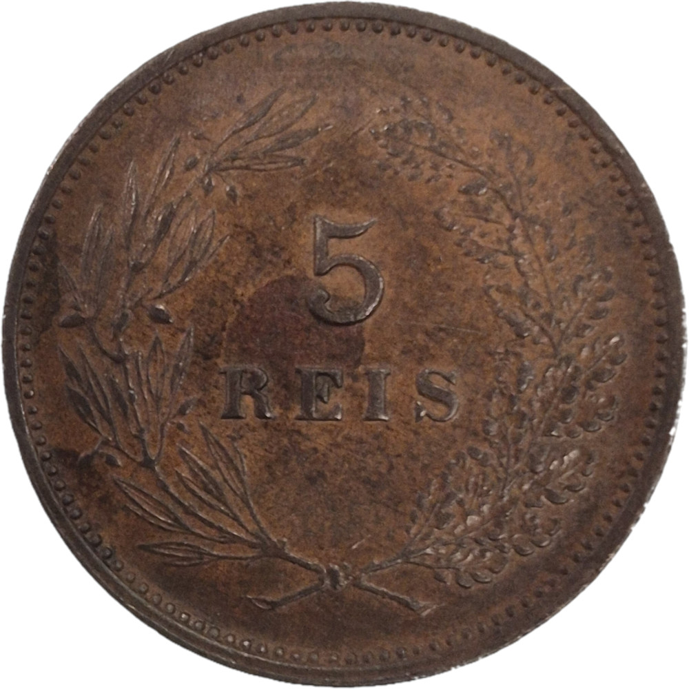 D. Carlos I 5 Réis 1906