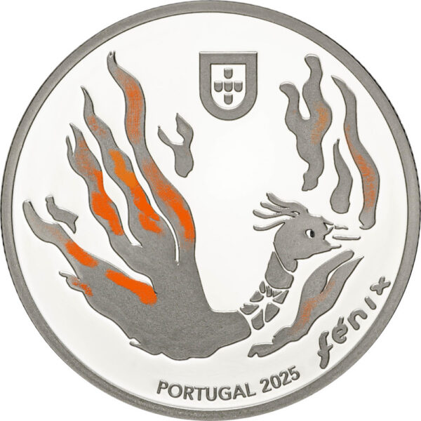 A Fenix 5 Euros 2025 (Prata Proof)