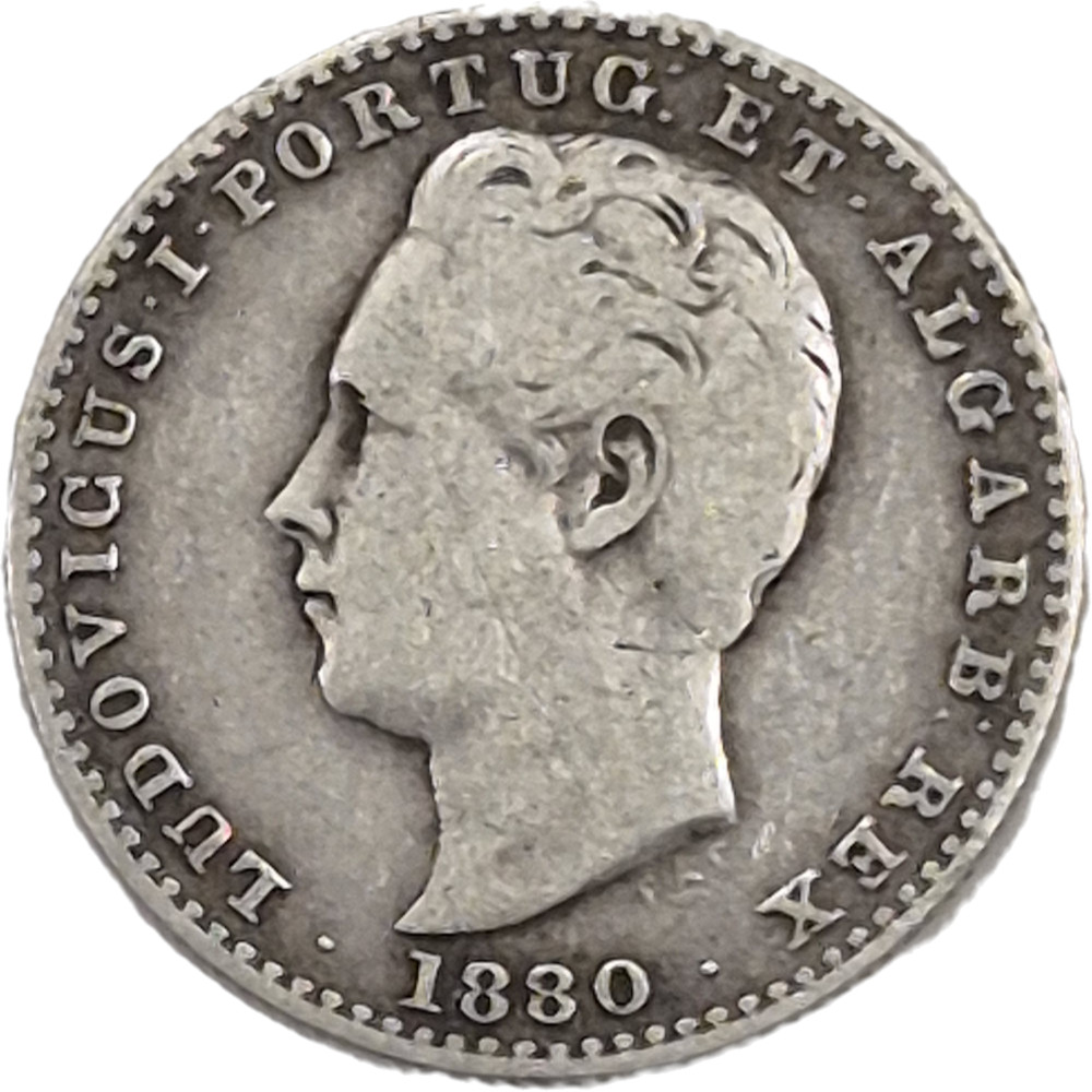 D. Luís I 100 Reis 1880