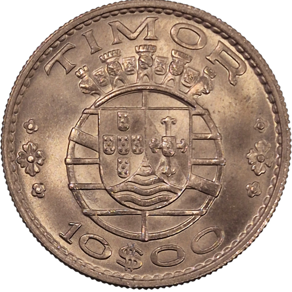 Timor 10$00 1970