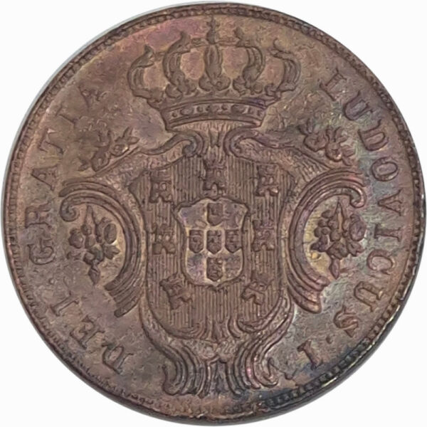 D. Luís 5 Réis 1880