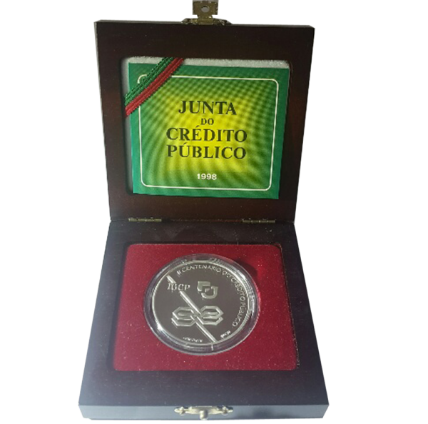 Moeda Proof 1.000$00 Junta do Crédito Público 1997