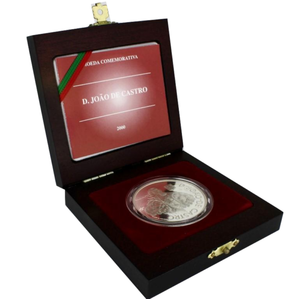 Moeda Proof 1.000$00 D. João de Castro 2000