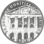 Moeda Portugal 2.5€ 2026 50 Anos da Constituição de 1976