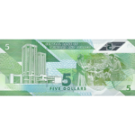 Notas Trinidad e Tobago 5 Dólares 2020