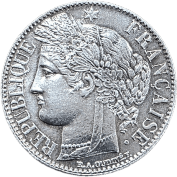 Moeda D. Carlos I 200 Réis – 1 Franco 1888