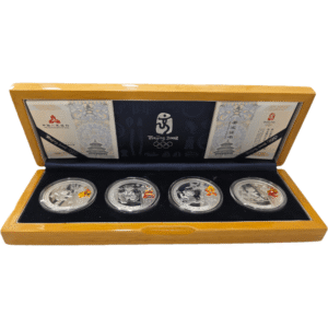 pack XXIX Jogos Olímpicos de Pequim Prata Proof III