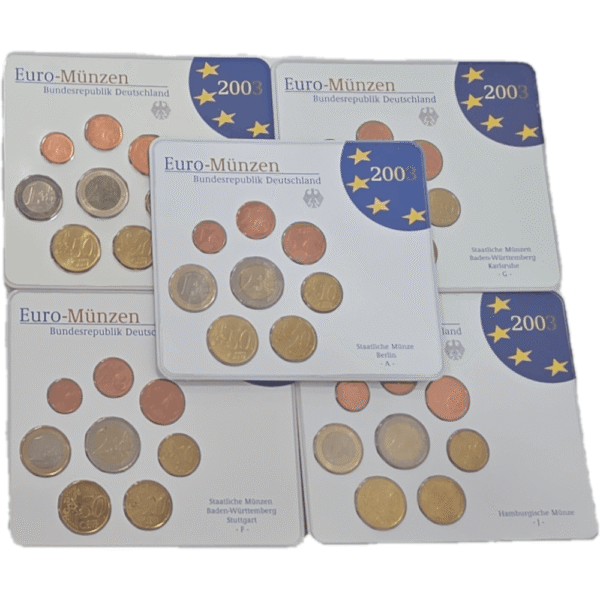 Moedas - Alemanha Série Anual B.N.C. 2003