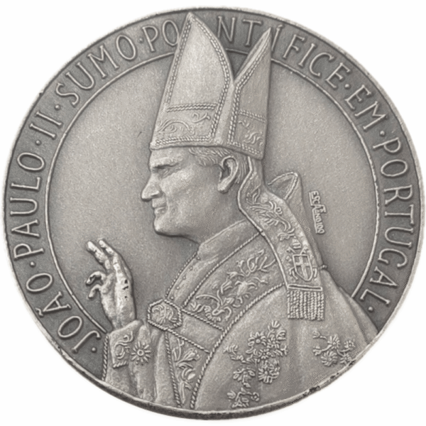Medalha Prata Papa João Paulo II 2000