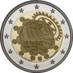 Moeda Portugal 2 Euros 2026 Rotary Proof