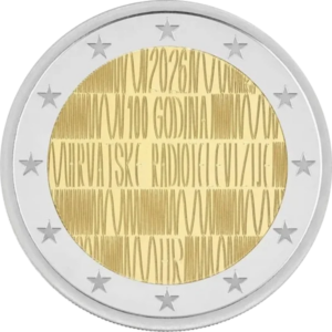 Croácia 2 Euros 2026