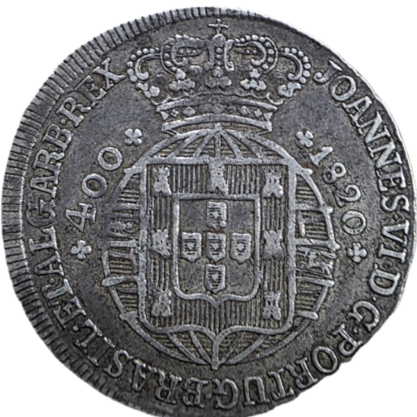 D. João VI Cruzado Novo (480 réis) 1821
