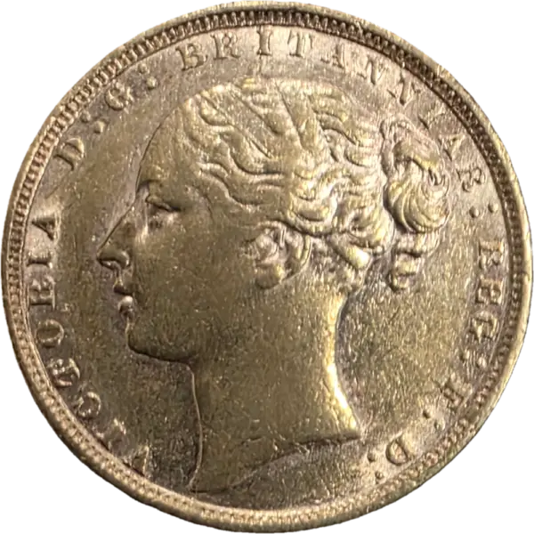 Rainha Victoria Libra em Ouro 1871