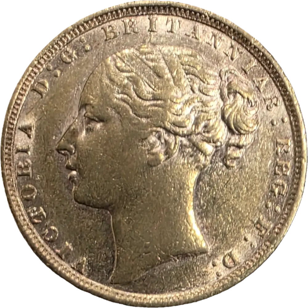 Rainha Victoria Libra em Ouro 1871