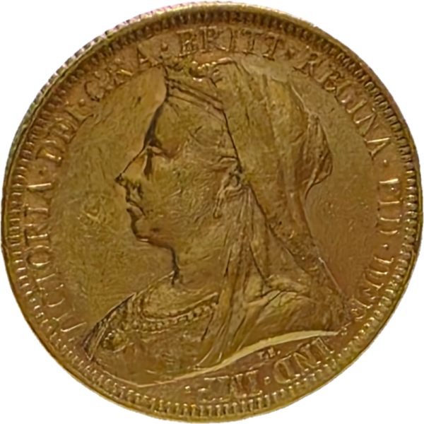 Rainha Victoria Libra em Ouro 1894 (M)