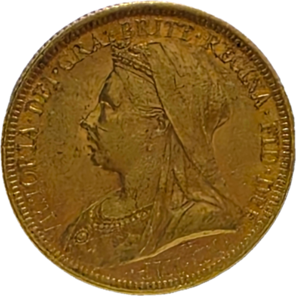 Rainha Victoria Libra em Ouro 1894 (M)