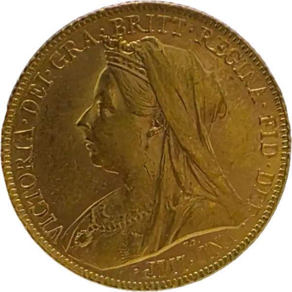 Rainha Victoria Libra em Ouro 1899