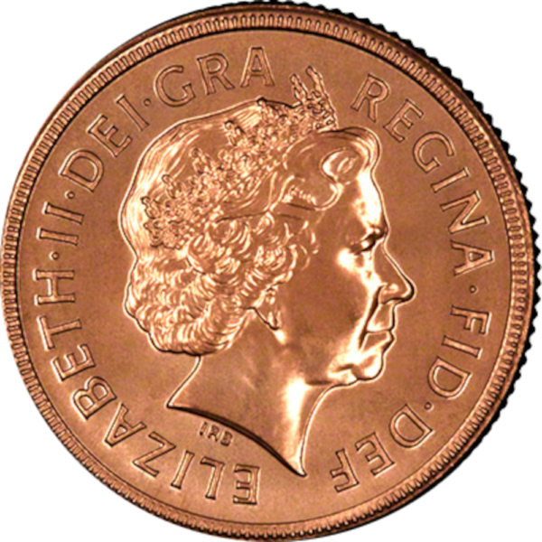 Rainha Elizabeth II Libra em ouro 2007