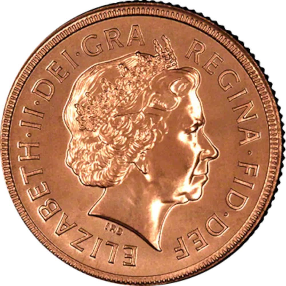 Rainha Elizabeth II Libra em ouro 2007