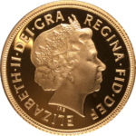 Rainha Elizabeth II Libra em Ouro 2010
