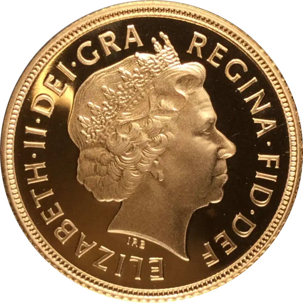 Rainha Elizabeth II Libra em Ouro 2010