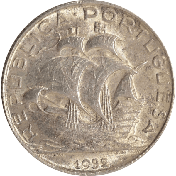 Moeda de 2,5 escudos de 1932 em prata