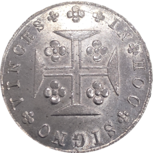 Moeda D. Maria II Cruzado Novo (480 réis) 1836